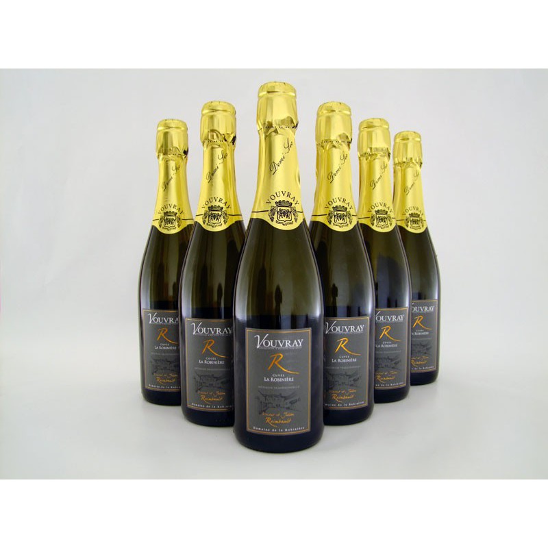 Vouvray Fines bulles "La Robinière" Demi-sec